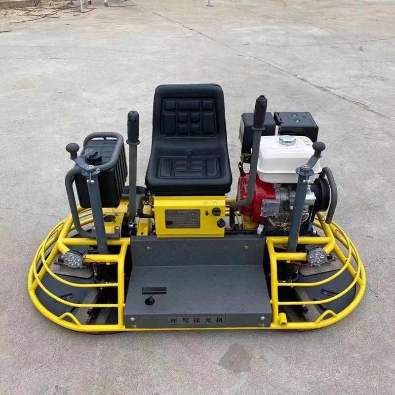 Concrete Power Trowel to Floating the Floor concrete finishing Power Trowel Road machine