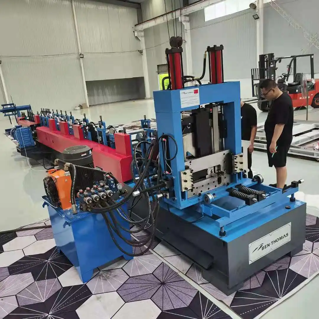 Машина для обмотки и обмотки, производственная линия, машина для формовки рулонов, Автоматическая сталь C Z, форма 2 в 1