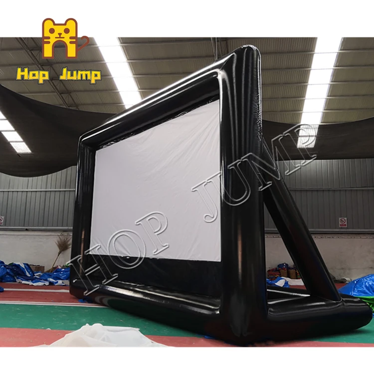8ft 14ft 16ft 20ft 25ft Hot sale movie screen outdoor inflatable TV projector screen advertising inflatable projector screen