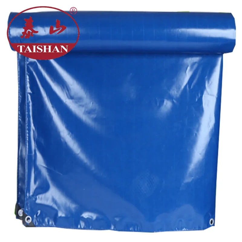 Antil-UV And Flame Retardant pvc coated polyester fabric High quality pvc coated mesh tarp net tarp