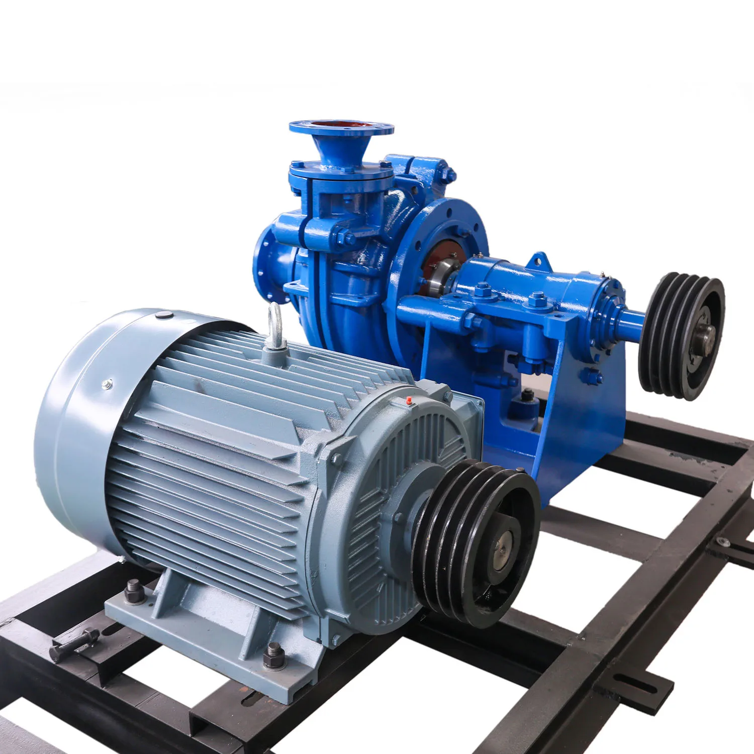 Low Flow Slurry Long Distance Gravel Driven by Diesel Engine Sand Pump Medium Sized Slurry Pump