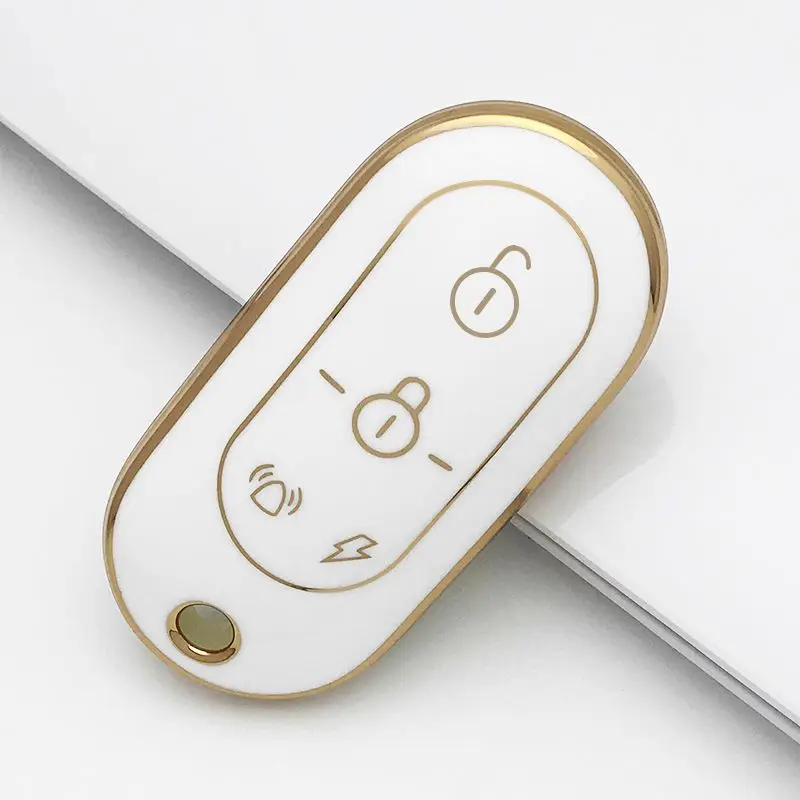 Custom Wholesale Vehicle Key Case TPU Cover Multi Colors Suitable for Yadea Electric Car Key