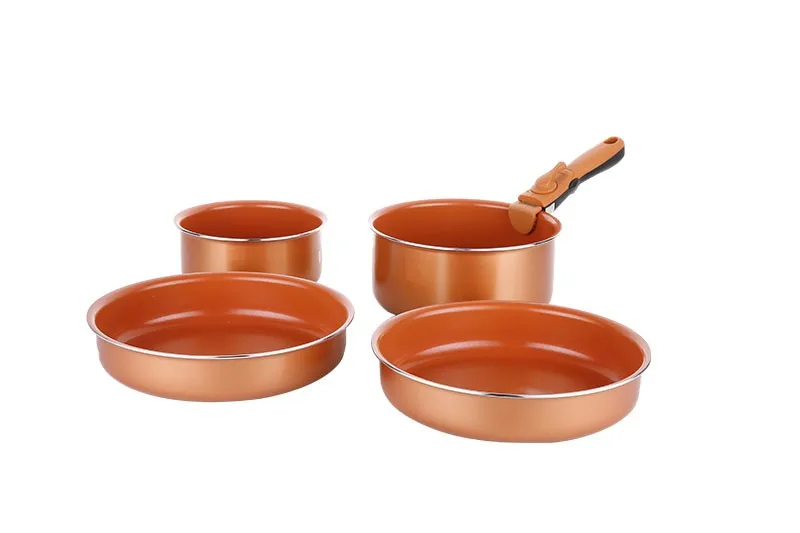 Detachable Kitchen For Cooking Sustainable  Changeable Heat Resistant Handle Pan