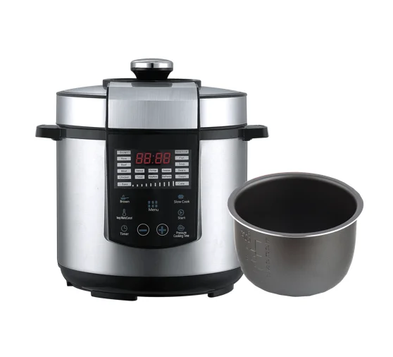 900W 5L Large Capacity Electric Pressure Cookers Rice Cookers Christmas Gift LED Multi-function Power Time Lead Garage PCS