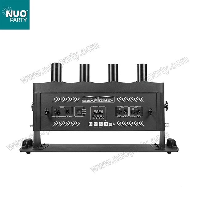 Stage Effects Cannon Co2 Cryo Jet  4 shoots with LED DMX-512 Special Effect Fog Smoke C02 Jet Machine