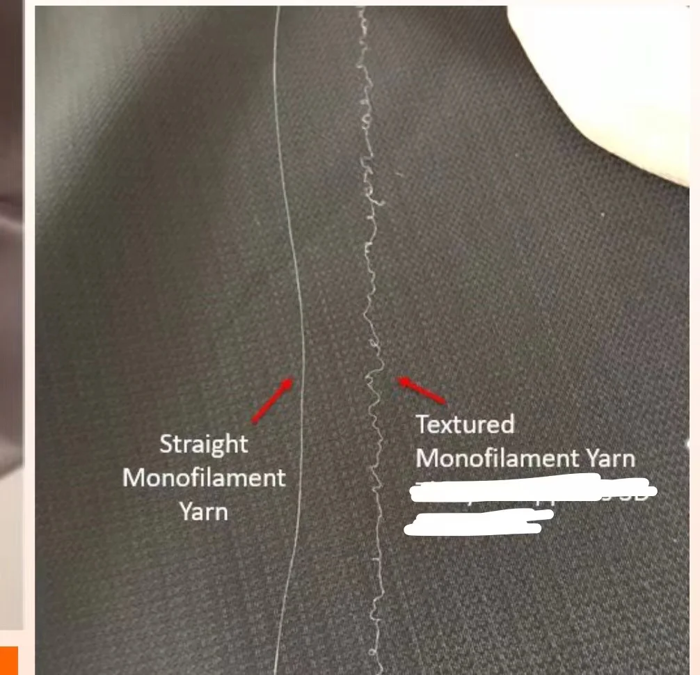 20D 30D Twist Monofilament Yarn Bright Color Polyester Monofilament Yarn For Socks Knitting Monofilament Yarn