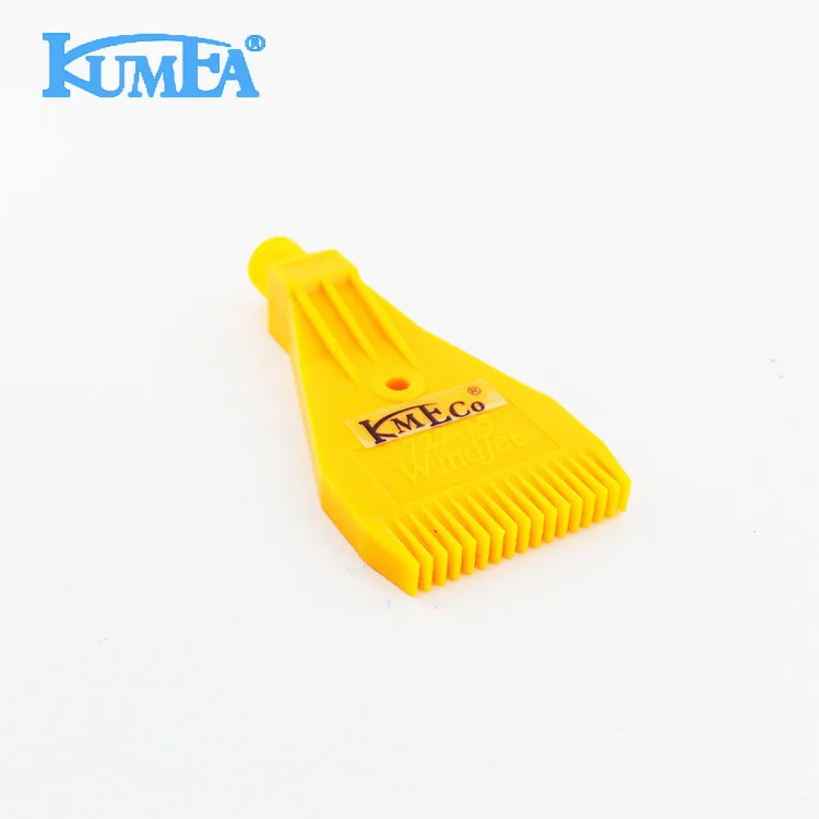 KUMEA 727 ABS Plastic Blowing Nozzle WindJet Air Blowing Nozzle 1/4 Wind Jet Flat Spray Compressed