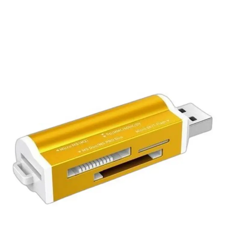 SD SDHC TF M2 MMC MS PRO DUO All in 1 USB 2.0 Multi-function Memory Card Reader
