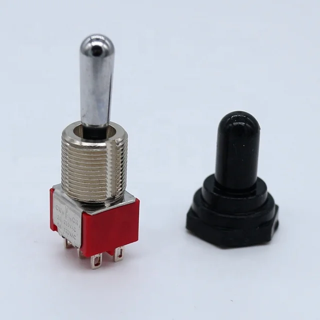 Dp spdt 3p dt 6p Герметичный миниатюрный переключатель электрические dpdt 1f металлический для