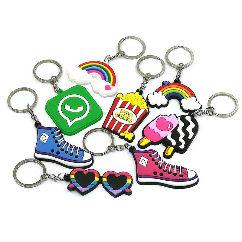 Hot Sell PVC Sneaker Shoes Keychain Custom Mini 3d Basketball Shoes Keychain PVC Rubber Men