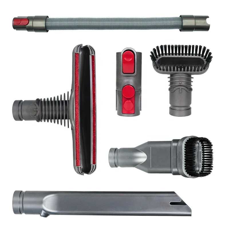 Floor Brush Kit Replacement For Dysons V7 V8 V10 V11 V6 DC45 Vacuum Cleaner Hose Pipe Brush Head Tool Spare Part