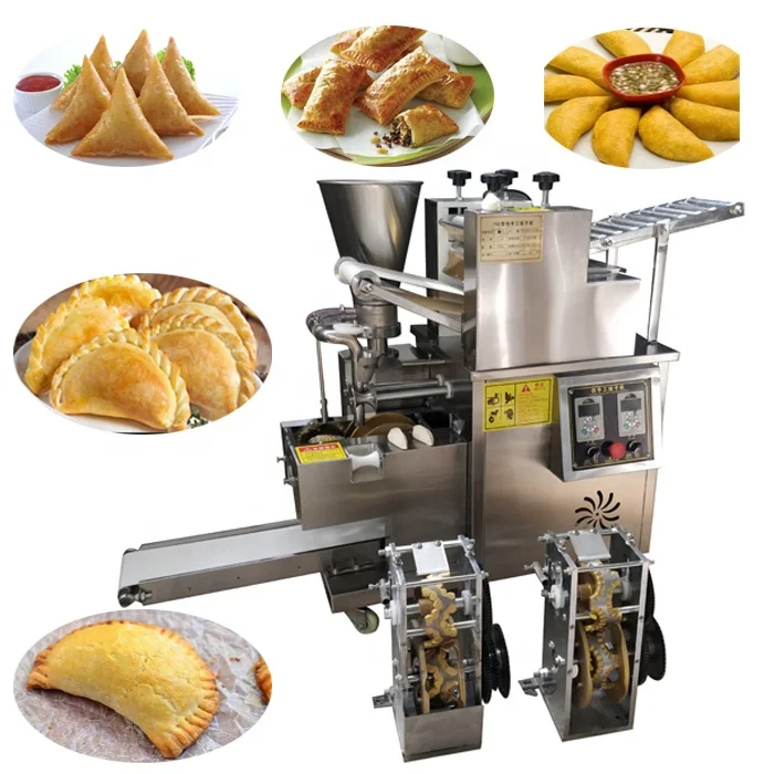 110v 220v Automatic Dumpling Pierogi Equipment Samosa Empanada Meat Pie Machine Cheese Butter Jam Jamaican Patty making Machine