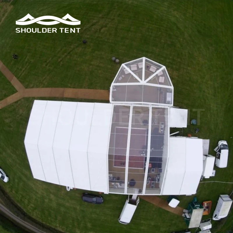 Luxury Clear Span Large Aluminum Frame 500 Seater Church Tents For Sales