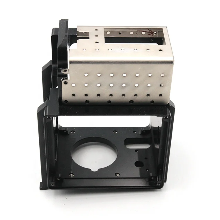 High Precision Custom Aluminum Spare  Fabrication Metal Mechanical Center Cnc Machining Parts