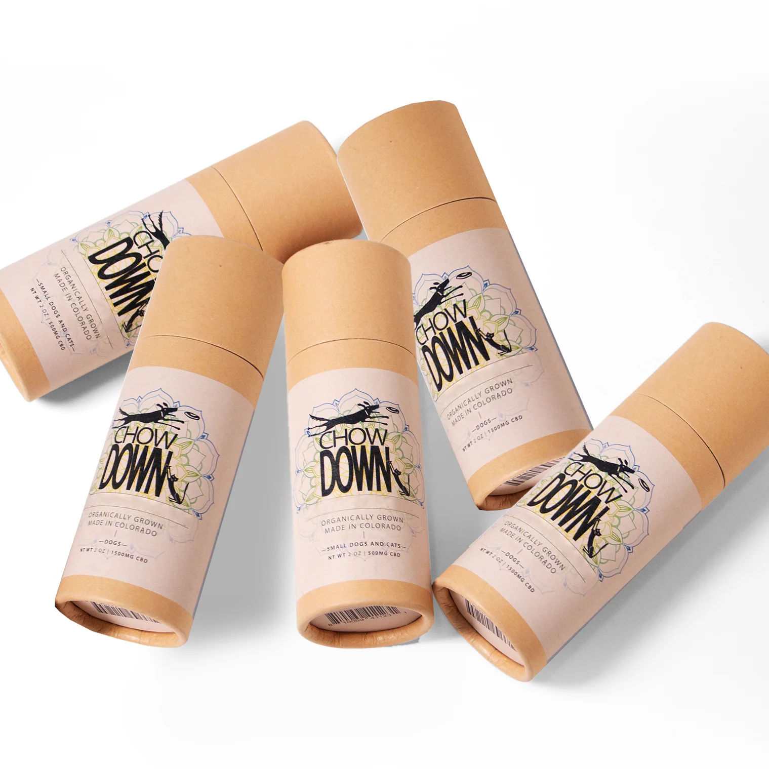 Custom Cylindrical Canister Cardboard Cylinder Round Box Paper Tube Packaging Box For Perfume Bottle Packaging