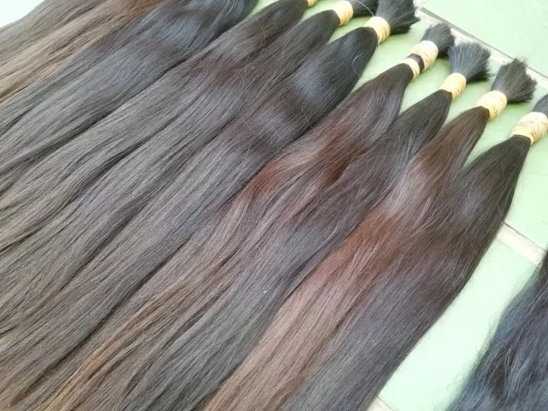 Full Cuticle Soft Virgin Remy  Russian Slavic Human Hair Bulk