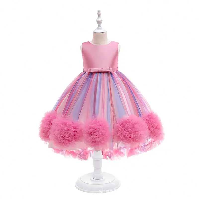 Baige Dresses For Girls Of 7 Years Old Children Clothes Kids Frock Designs Pictures Baby Party Wear