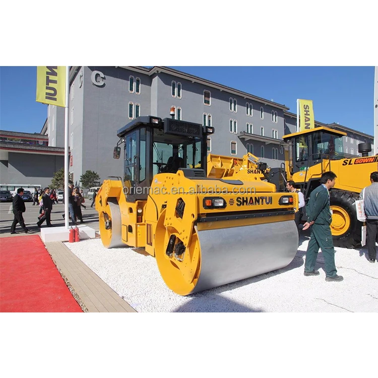 Algeria Chinese Top Brand Hot Selling Shantui Single Drum Road Roller SR14D 14Ton Roller hot sale in Algeria