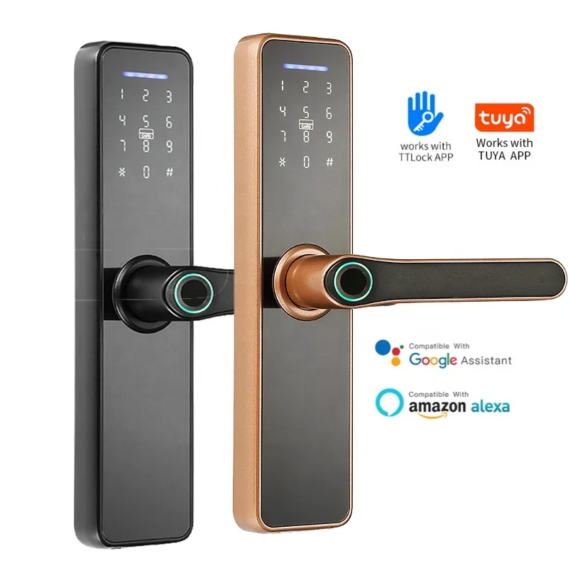 Смарт-tuya rfid карты пароль приложение компьютерное управление умная система блокировки rfid микросхемой чипом микропроцессорные карты гостиничного номера дверной замок