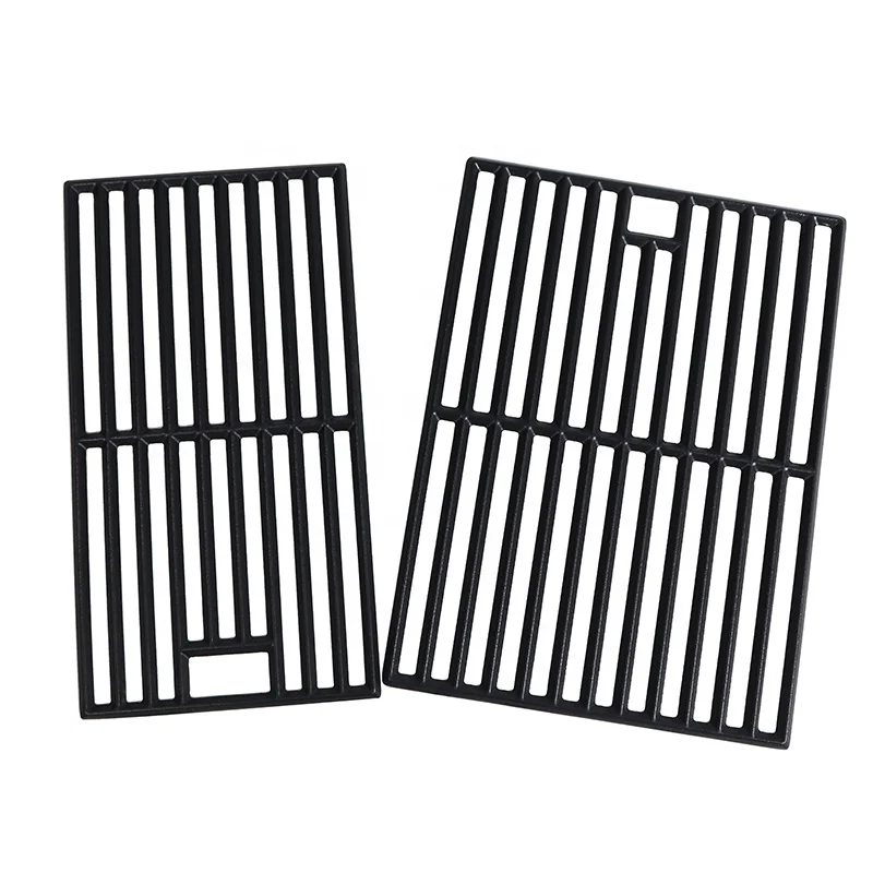 16' Portable Porcelain Cast Iron Grill Grate Replacement Parts for Weber