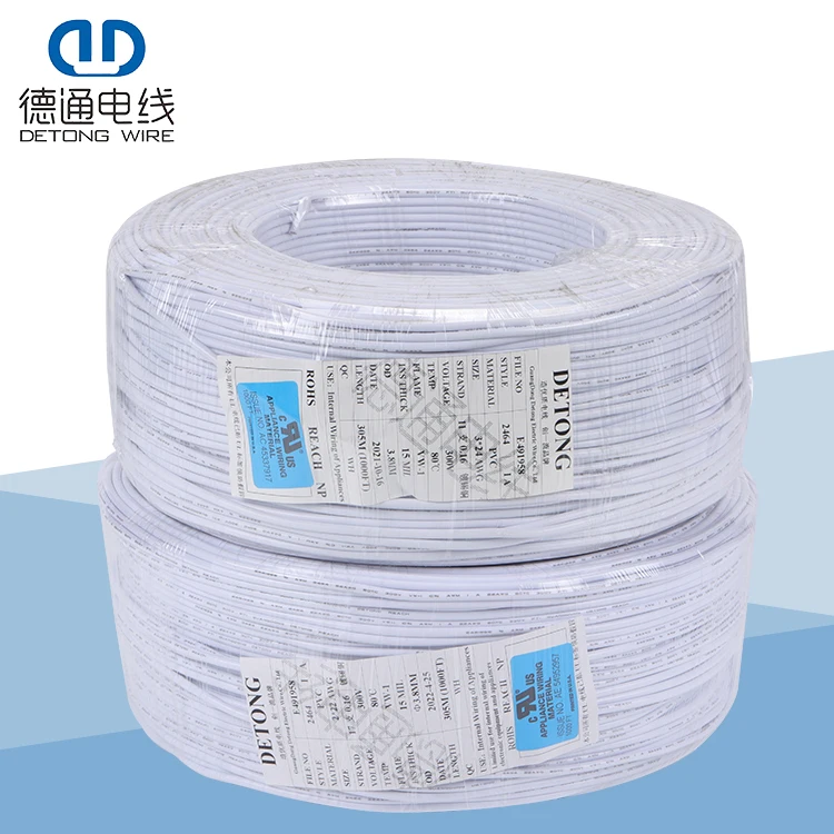 American Standard Multi Specification Device Internal PVC awm 2464 vw 1 80c 300v Flexible Electric Cables Wire