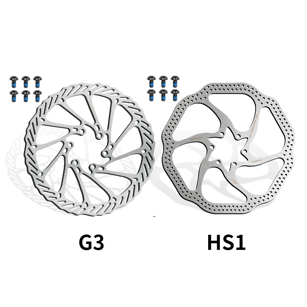 
ZOYOSPORTS 160mm Bicycle Brake Rotor Mountain Bike Disc Brake Rotors MTB Rotor With Bolts 