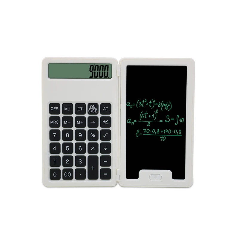 5 inch Calculator With LCD Writing Tablet Digital Notepad Office Mini Pocket Use Factory OEM 12 Digits
