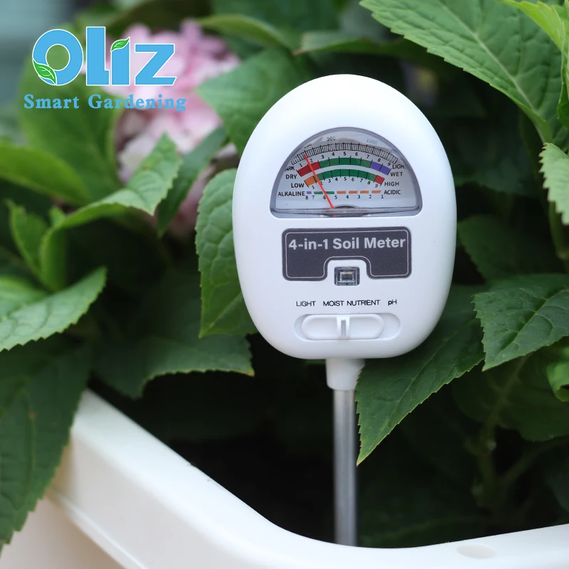 New Arrival 4-in-1 Soil meter Soil Moisture PH  Meter Plant soil tester for Garden Plants Indoor Outdoor