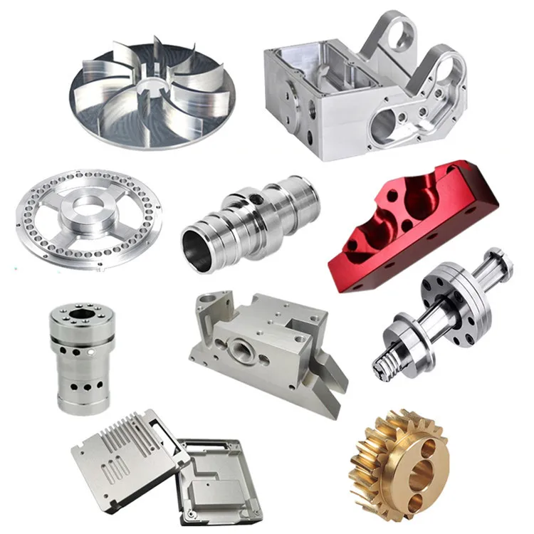 Custom aluminum CNC machining milling process precision CNC machining parts