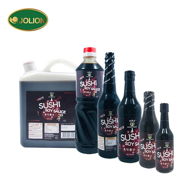 Japanese Natural Brewed Sushi Plastic Bottle Soy Sauce