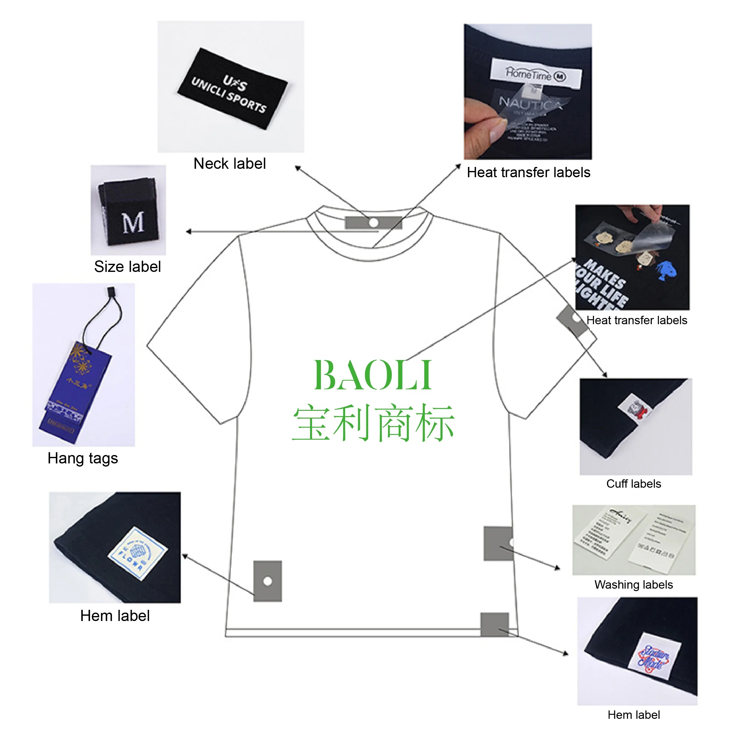 Custom 100% organic cotton High-Density Woven Fabric Label Clothing Accessories Label Garment Brand Tags 3D silicone Logo Labels