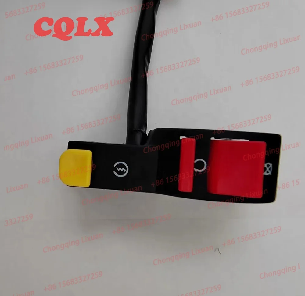 Multifunction 12V/10A Motorcycle Hazard Light Flameout 2 Switches Buttons on off switch for Scooter ATV