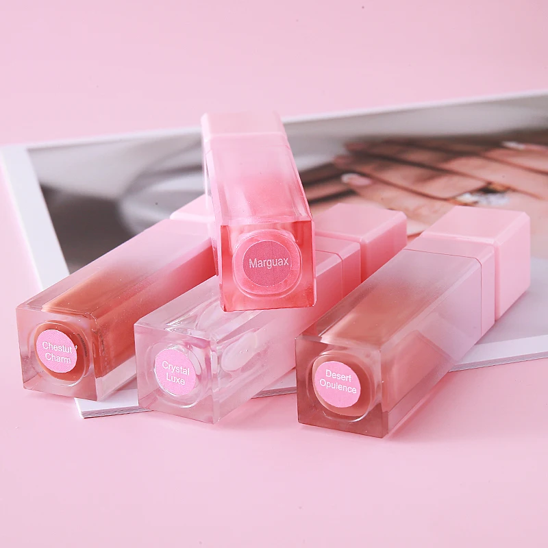 OEM ODM Vegan Plumping Glossy Hydrating Lipgloss Vegan Custom Private Label Cosmetics Shiny Lip Gloss Vendor