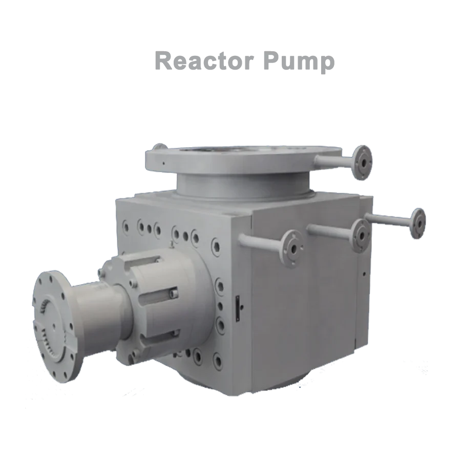 High Temperature High Viscosity Polymer Melt Conveying Pump Electric Gear Pump High Pressure Mixed Flow Pump OEM Stainless Steel