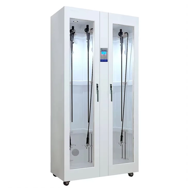 Professional flexible electronic endoscope disinfection storage cabinet for hospitals