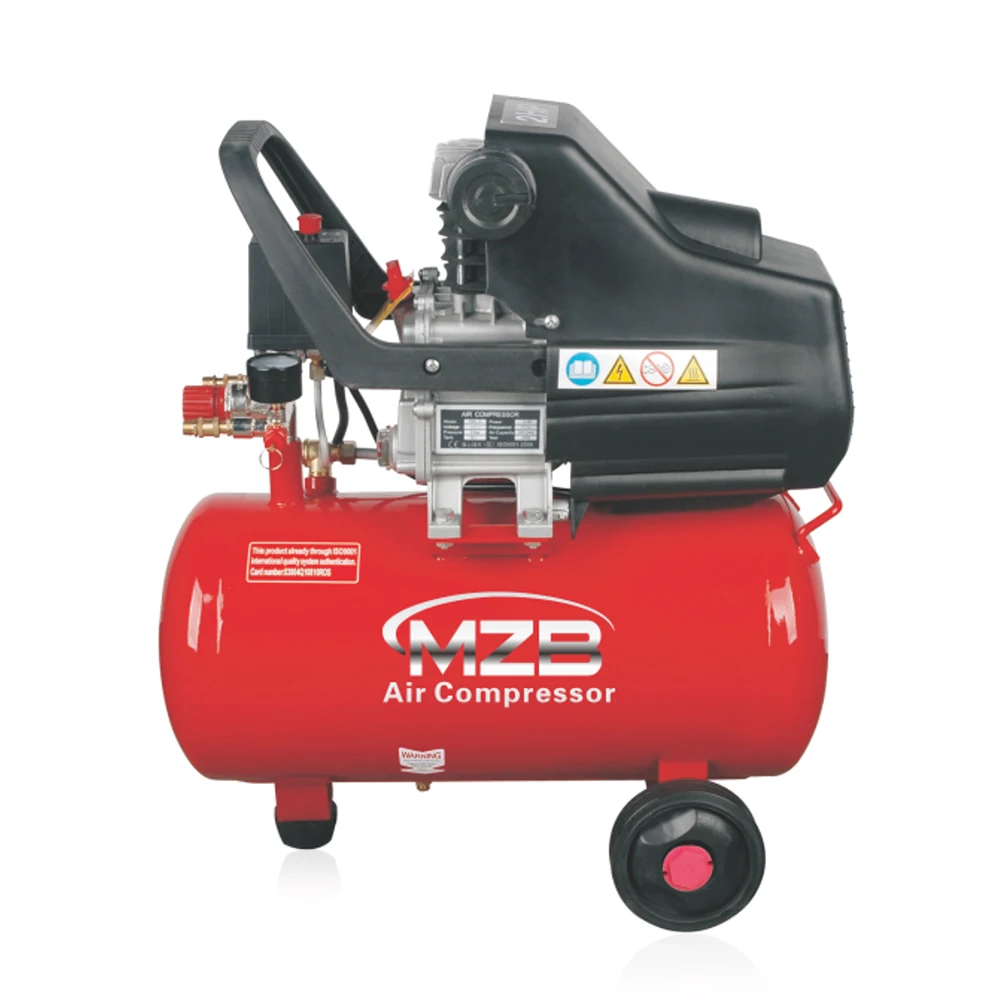 Direct driven 24l 2hp air compressor machine prices