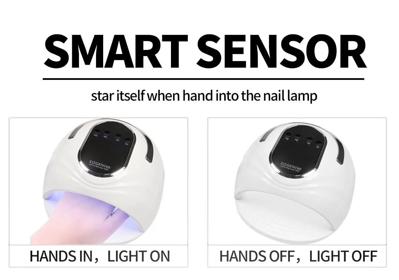 Portable 168w Fast Dry Gel Polish Curing Nail Dryer Lamp LED UV Nail Light