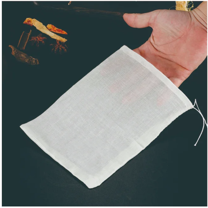Food grade full sizes non woven fabrics herbal tea filter sachet bag