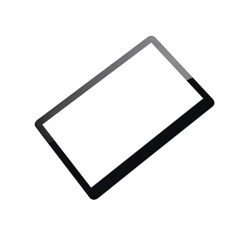 Custom Smart Kitchen Silk Printed Tempered Glass Sheet Panel  Commercial Supermarket Refrigerator Freezer Glass Panel Door