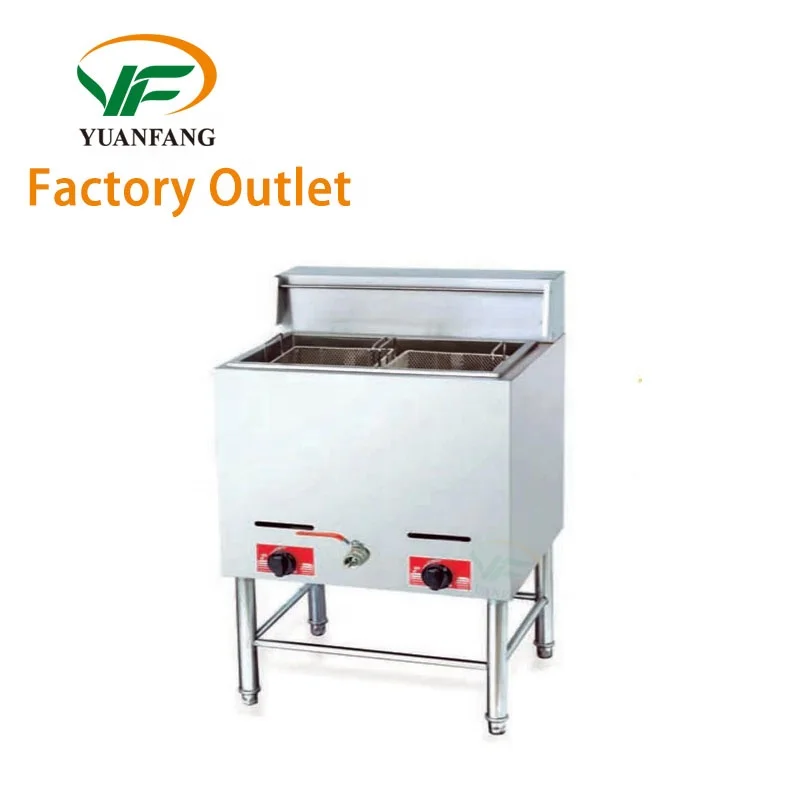Factory outlet Stainless Steel Commercial Potato Chip Fryer LPG Gas Deep Fryer New Commercial Fryer freidora profunda