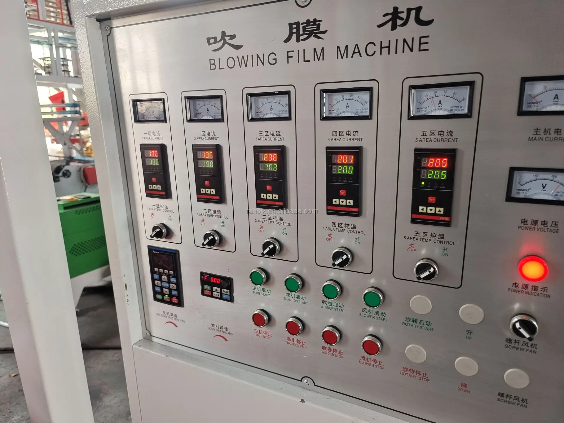 SD-50x2-600 Top aba pe shrink extrusora plastic film extruder blowing making machine