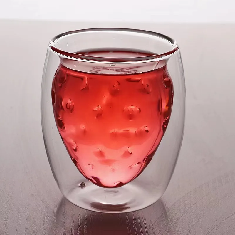 double wall tea wine coffee glass mug coffee double wall glass cup