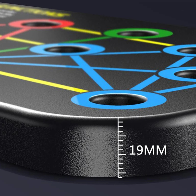 9 way Comprehensive Fitness Exercise Workout Folding Push-Up Stands board Push Ups Rack Board