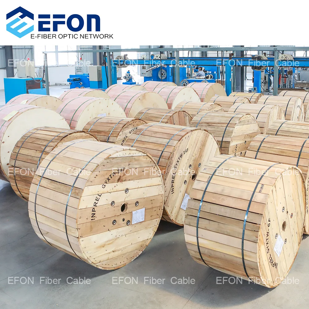 Aerial 2 8 12 24 48 Core Outdoor GYTC8S Fig8 Single Mode Fiber Optic Cable