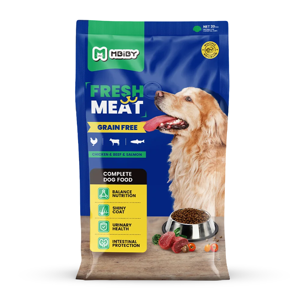 Mbiby Human grade food ingredients No Additive Good Absorption Natural Flavor Dog Daily Dry Staple Food