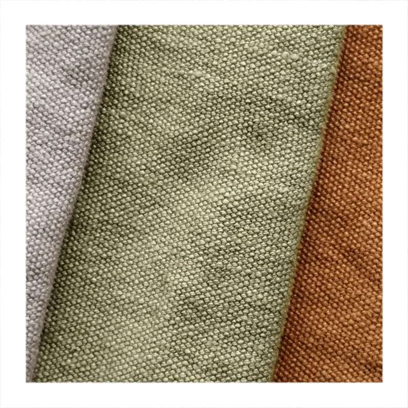 Luxury Furniture Natural Linen Sofa Fabric Clothing Home Decoration Material