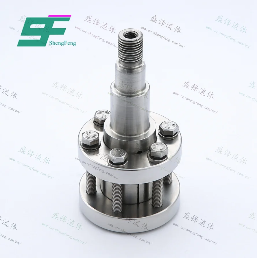 ShengFeng 60Hz ABB Motor SS304/SS316L Sanitary Aseptic Polished Milk Brew Centrifugal Pump