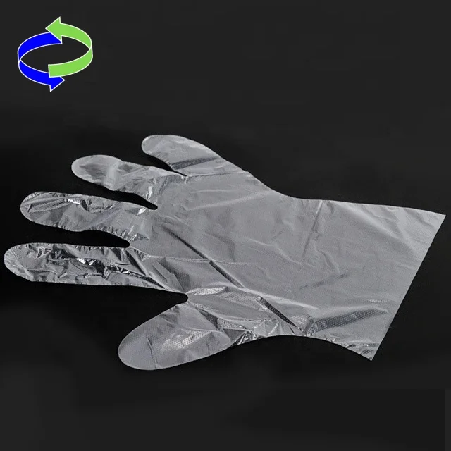 PE Gloves Disposable Clean Living Disposable Plastic Hand Gloves
