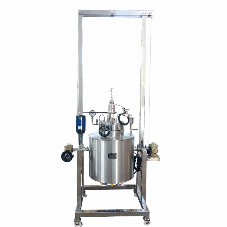 Borui Laboratory Scale Chemical 50L Reactor With Condensation Reflux