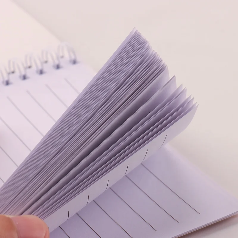 Manufacturer wholesale A5 horizontal notebook soft paper coil this cartoon side flip color print cover pattern notepad